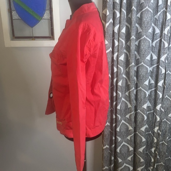 Longaberger 100% cotton grommet jacket - Picture 4 of 9